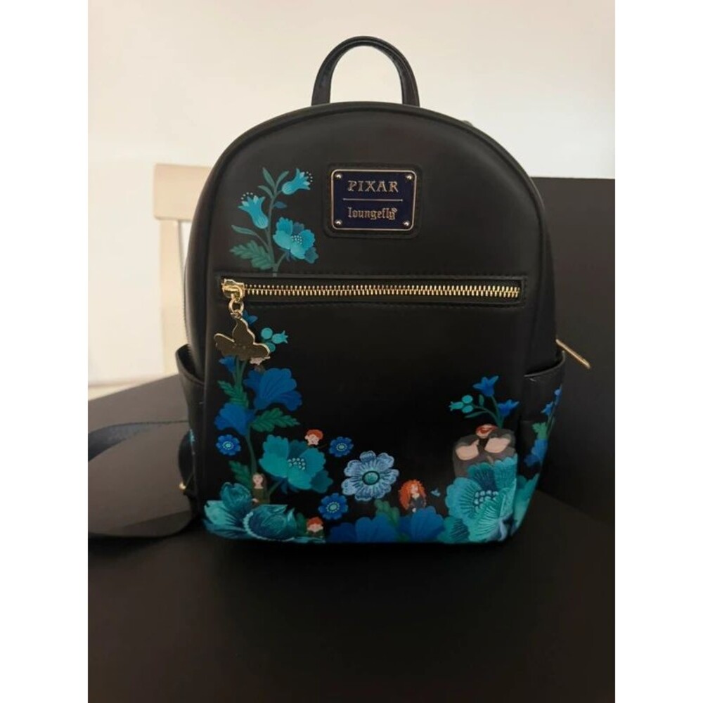 Loungefly Disney Pixar Brave Floral Mini Backpack
